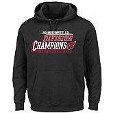 Men's Arizona Cardinals Majestic 2015 NFC West Division Champions Pullover Hoodie - Black,baseball caps,new era cap wholesale,wholesale hats